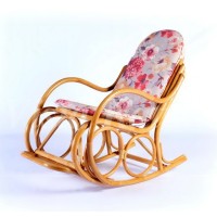  Кресло- качалка ротанговое LC PREMIUM  Rocking Chair 